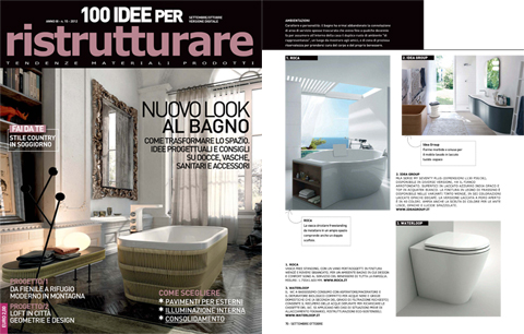 100 idee per ristrutturare / italian magazine